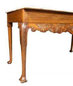 Irish Georgian Mahogany Console Table - 4789212