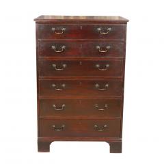 Irish Georgian Mahogany High Chest of Drawers - 3740538