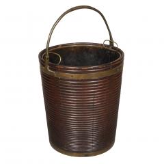 Irish Georgian Mahogany Peat Bucket - 3768252