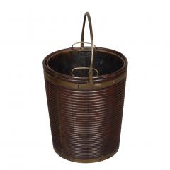 Irish Georgian Mahogany Peat Bucket - 3768255