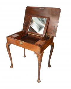 Irish Georgian Mahogany Side Table Dressing Table - 4389807