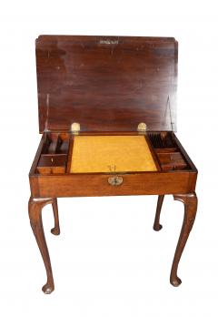 Irish Georgian Mahogany Side Table Dressing Table - 4389828