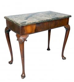 Irish Georgian Marble Top Serving Table - 4389778