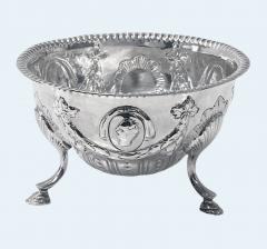 Irish Georgian Silver Bowl Matthew West Dublin C 1770 - 4638040