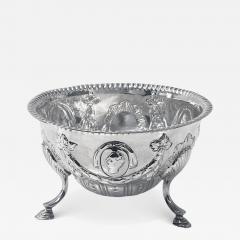 Irish Georgian Silver Bowl Matthew West Dublin C 1770 - 4640774