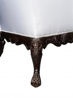 Irish Georgian Style Mahogany Wing Chair - 4645409