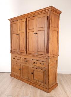 Irish Pine Two Part Georgian Cabinet circa 1820 With repairs - 3790868