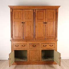 Irish Pine Two Part Georgian Cabinet circa 1820 With repairs - 3790870