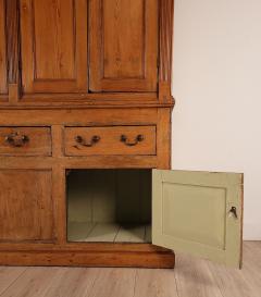 Irish Pine Two Part Georgian Cabinet circa 1820 With repairs - 3790872