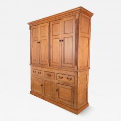 Irish Pine Two Part Georgian Cabinet circa 1820 With repairs - 3794785