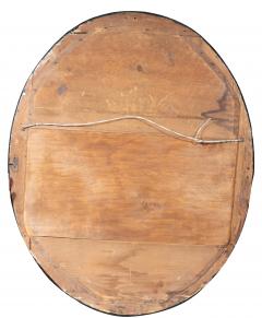 Irish Regency Ebonized And Beaded Glass Mirror - 4723487