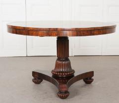 Irish Regency Rosewood Tilt Top Center Table - 1230849