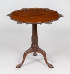 Irish Shell Carved Tilt Top Tea Table Circa 1850 - 2803135