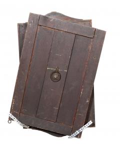 Irish Victorian Mahogany Butlers Mirror - 4524518