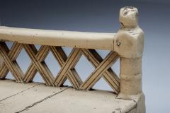 Irish Wooden Settle Chair 19th Century - 2702852