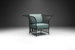 Iron Armchair with Upholstered Cushions by Georg Toth Europe 1998 - 4022215