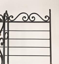 Iron Brass Bakers Rack France circa 1880 - 4212225