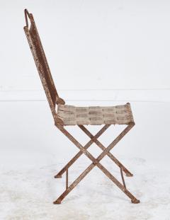 Iron Chainmesh Folding Conservatory Chair - 4561283