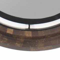 Iron Float Mounted Round Wall Mirror - 3169141