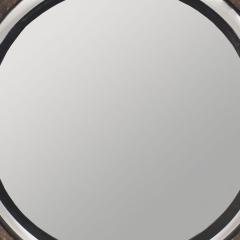 Iron Float Mounted Round Wall Mirror - 3169142
