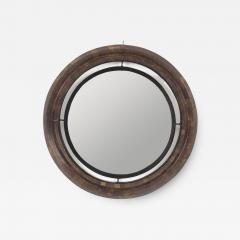 Iron Float Mounted Round Wall Mirror - 3177939