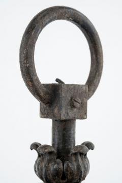 Iron Glass and Tole Pentagonal Lantern - 3159278