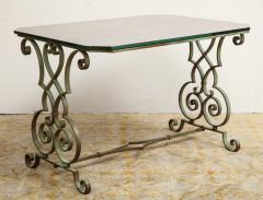 Iron Scrollwork Side Table - 872792