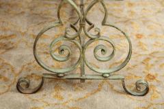 Iron Scrollwork Side Table - 872793