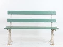 Iron Serpent and Twig Garden Bench English Mid 20th C  - 4639119