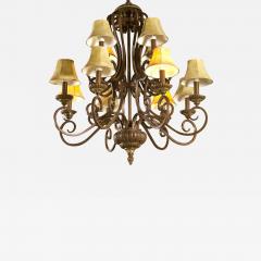 Iron Twelve Light Chandelier - 2492500