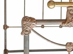 Iron and Brass Bed - 613190