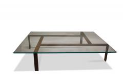 Iron and Glass Coffee Table - 1854040