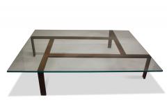 Iron and Glass Coffee Table - 1854041