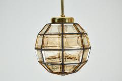 Iron and Glass Four Row Lantern Pendant - 226589