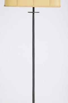 Iron and Parchment Floor Lamp - 4804222
