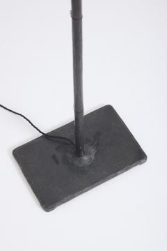 Iron and Parchment Floor Lamp - 4804226