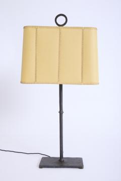 Iron and Parchment Table Lamp - 4804578