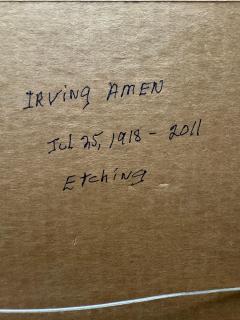 Irving Amen Irving Amen etching Awakening 2 47 200 - 4383378