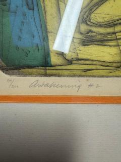 Irving Amen Irving Amen etching Awakening 2 47 200 - 4383379