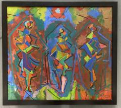 Irving G Lehman Cubist Figures - 2891883