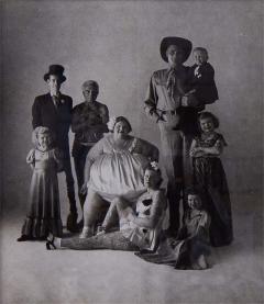 Irving Penn A Gelatin Silver Photograph titled Circus People by Irving Penn 1947 - 3091107