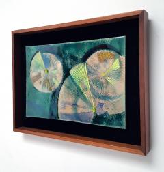 Irwin A Whitaker Abstraction 1 Enamel by Irwin Whitaker - 1900654