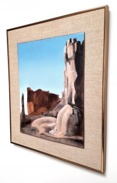 Irwin A Whitaker Capitol Reef Enamel by Irwin Whitaker - 1900647