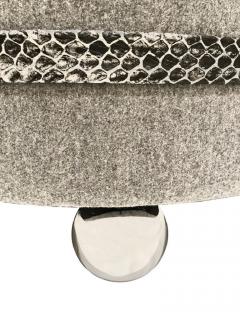 Irwin Feld BANDED BALL FOOT OTTOMAN - 1189655