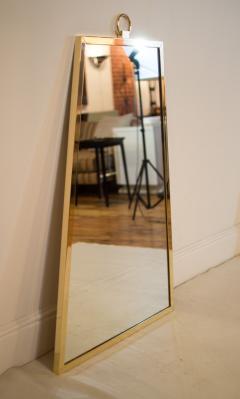 Irwin Feld Brass Trapezoid Mirror - 100588