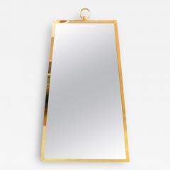 Irwin Feld Brass Trapezoid Mirror - 108470