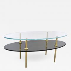 Irwin Feld JILL TIERED GLASS COFFEE TABLE - 1189623