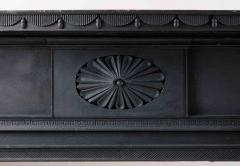 Isaac Powell Carved and Painted Federal Mantelpiece - 850107