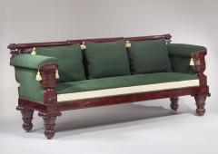 Isaac Vose Carved Mahogany Sofa - 4478927