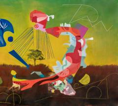 Isabel Brinck Abstract Paintng on Canvas Painting Titled I dont recall  - 4397283